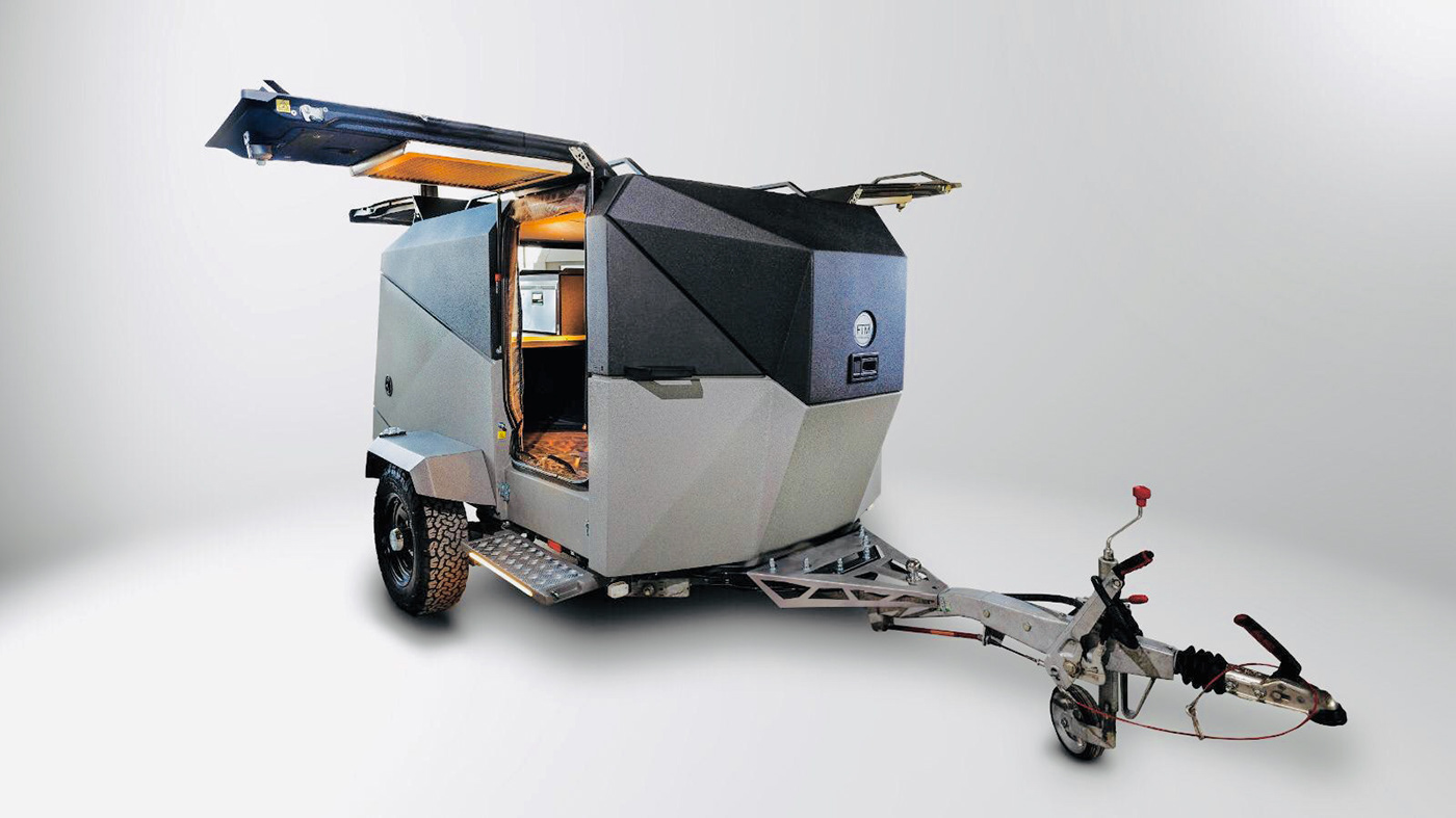 trailer camper design automotive   industrial design 