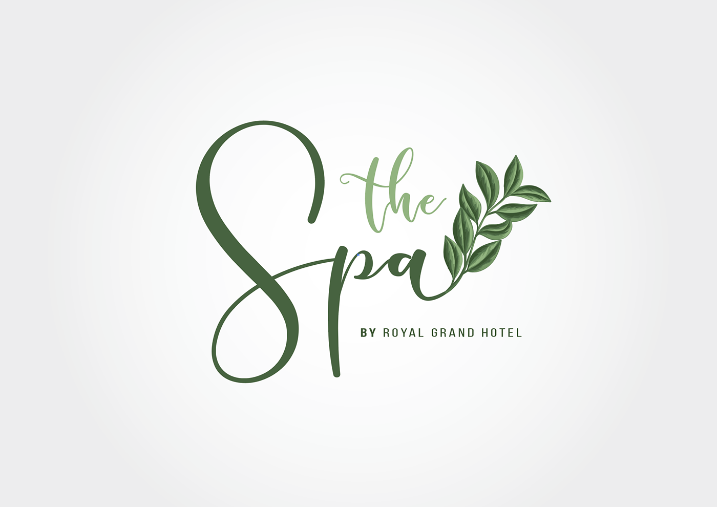 Logo. SPA. the spa. Green. Identity.