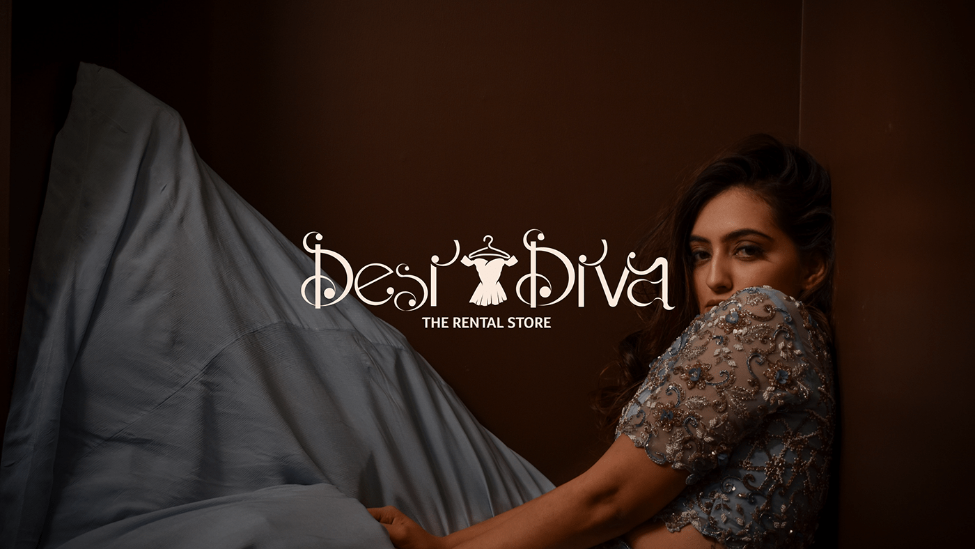 Desi Diva fashion designer logo Design by upasana chourasiya