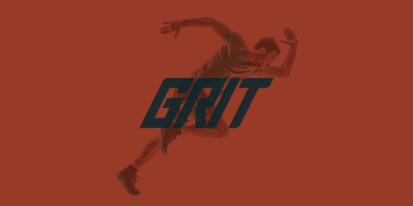 fitness gym training workout motivation grit Crossfit healthy online branding 