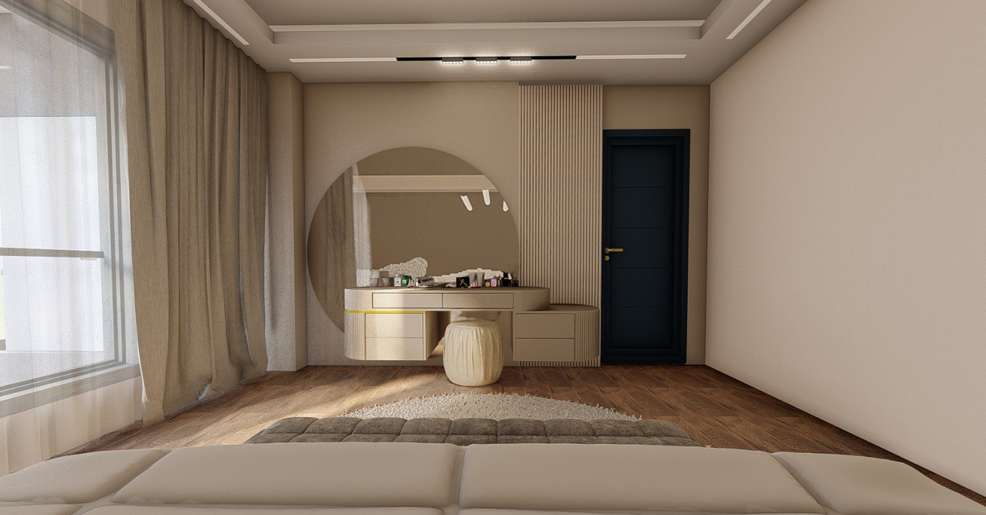 interior design  Render architecture modern bedroom design bedroomdesign Masterbedroom 