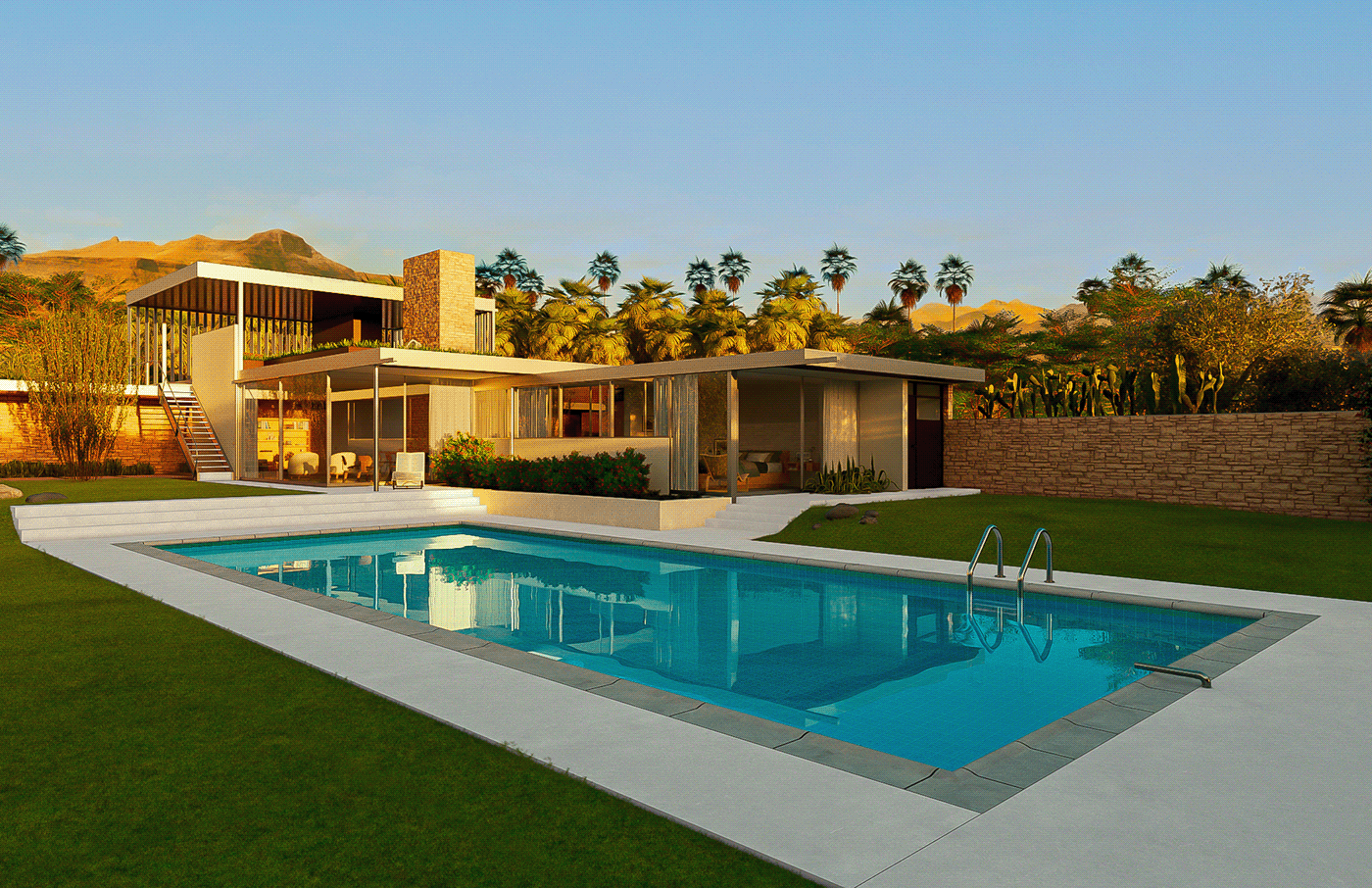 modelado 3d Render architecture visualization exterior SketchUP vray