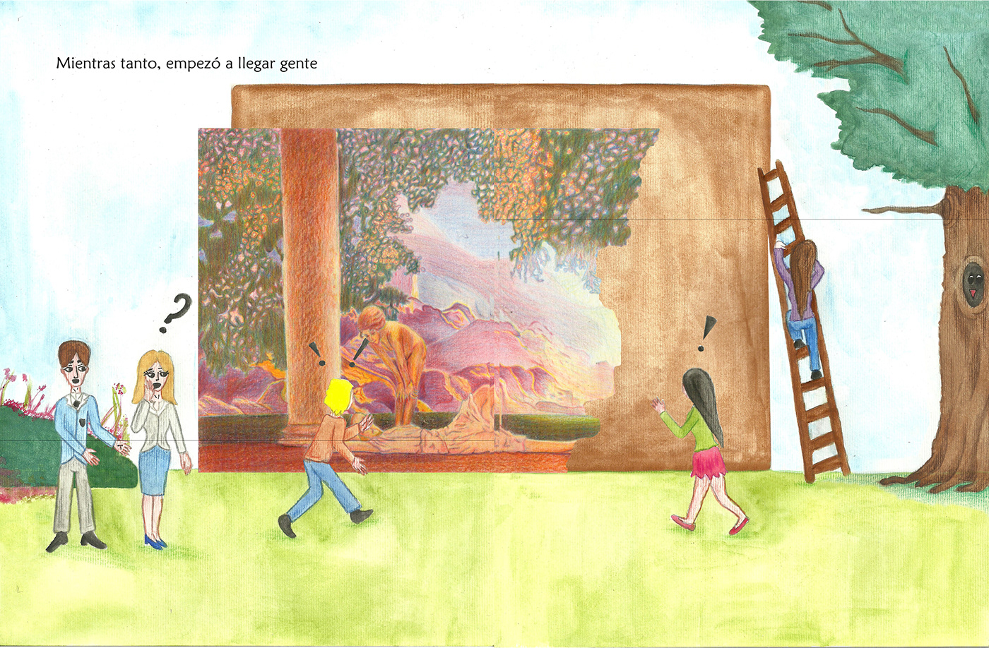 watercolors analogous book childish ILLUSTRATION  dreams kids graphicdesign