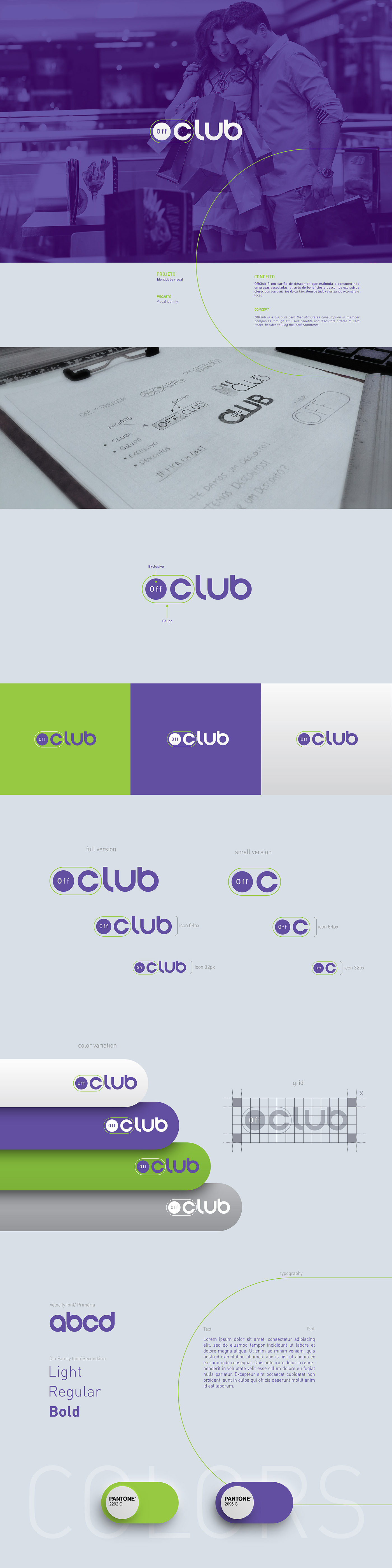 brand identity brand visual identity marca logo card Logotype identity descont design
