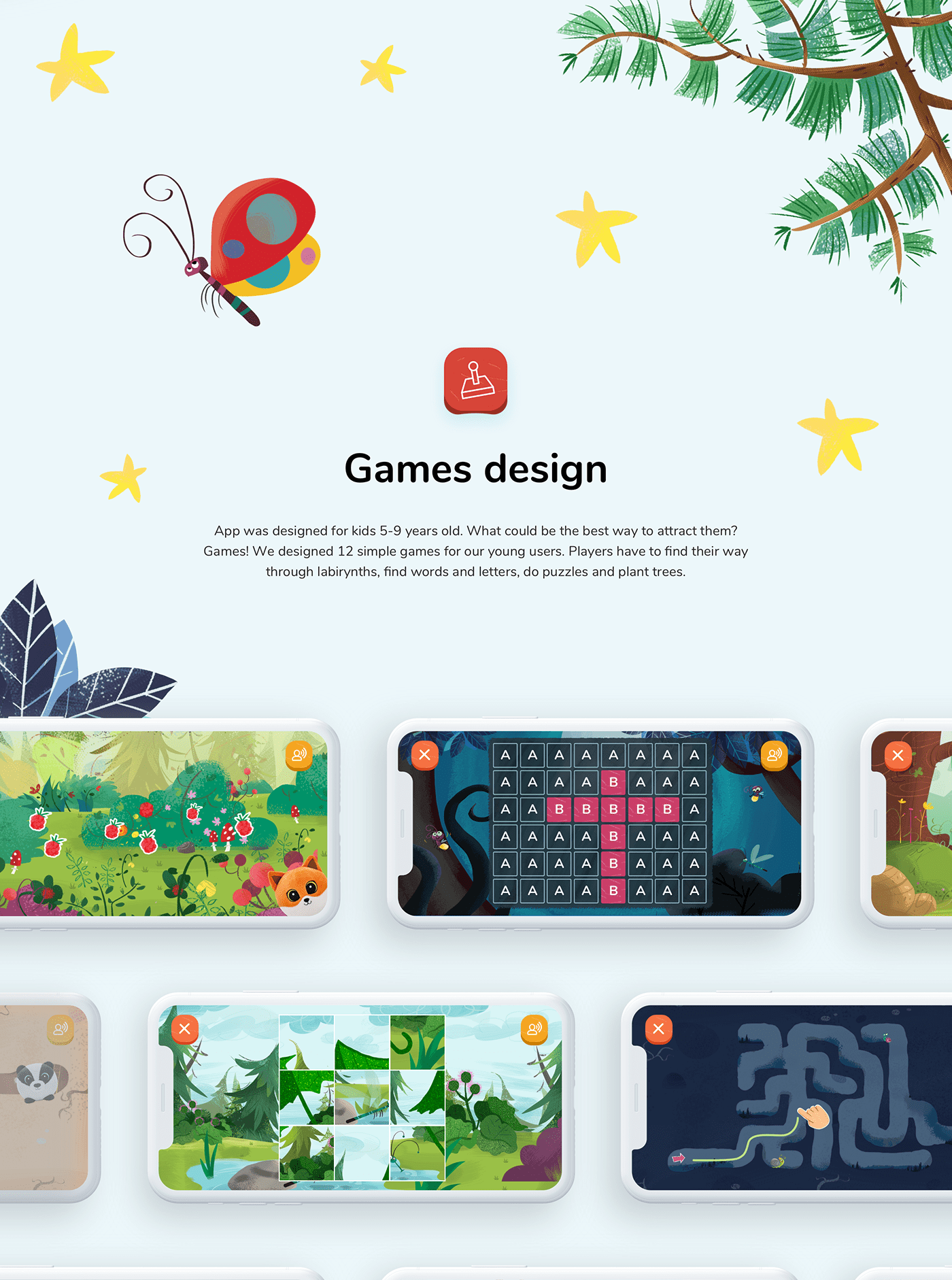 game design  UI ux graphic design  Biedronka gang słodziaków mobile Interface design game