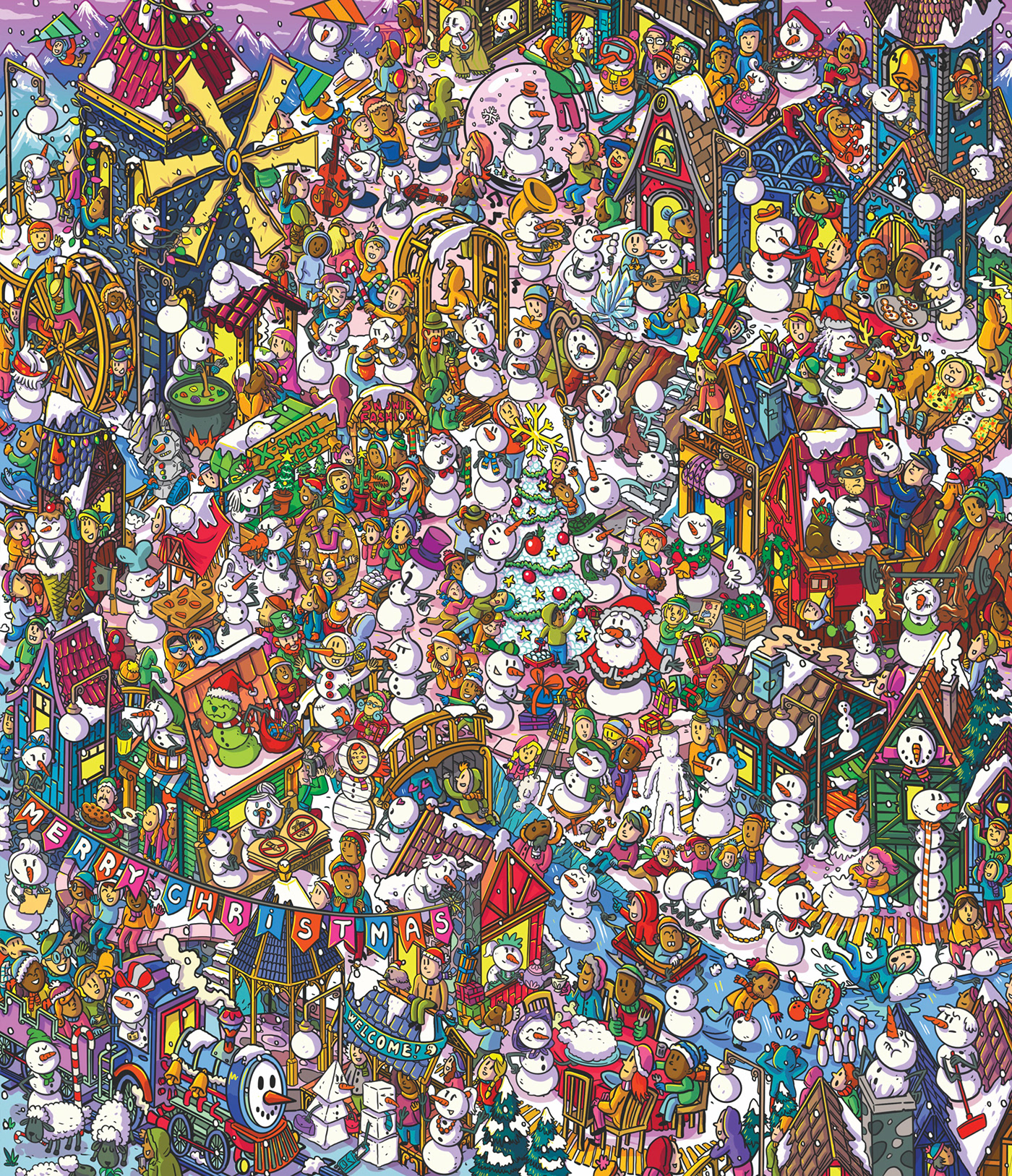 Christmas Where Is Wally where is waldo editorial book children snowman search and find detail seek and find