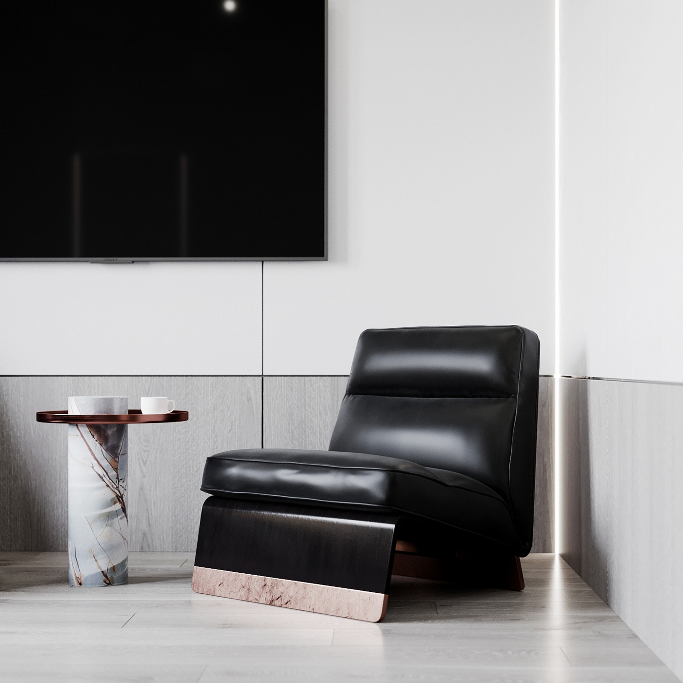 Office Office interior corona render  bathroom 3ds max design interior visualisation rendering Minimalism modern interior