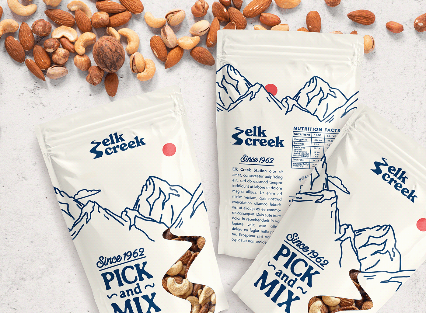 Food Packaging Food Packaging Design healthy food nuts nuts packaging Packaging pouch snack packaging Pouch Packaging