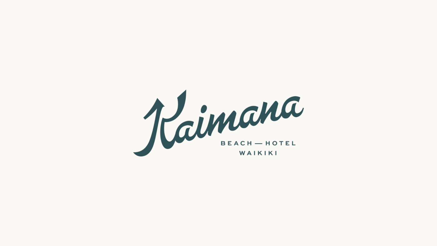 branding  diamond  HAWAII hotel Logo Design luxury print restaurant Signage visual identity