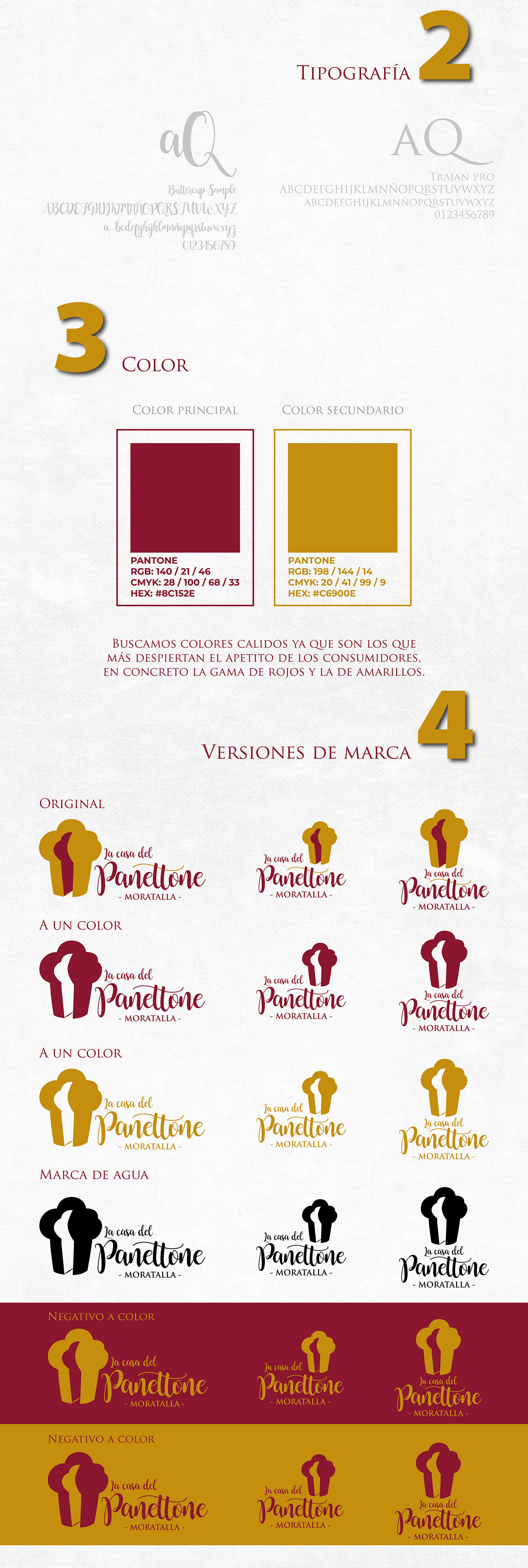 panettone Identidad Corporativa branding  Web Diseño web Packaging La Casa imagen corporativa