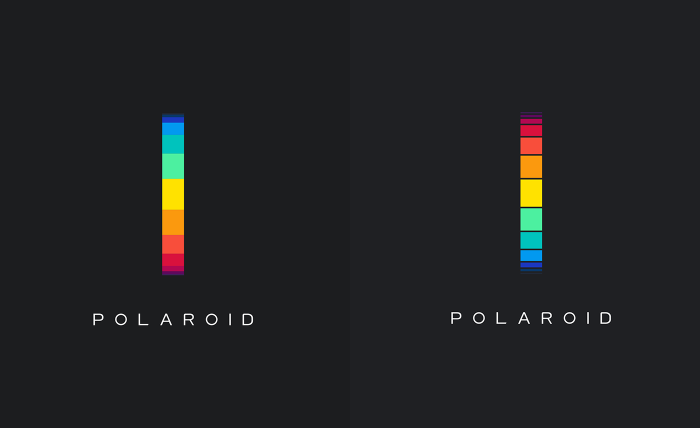 brand app POLAROID swing Website Web design UI ux logo