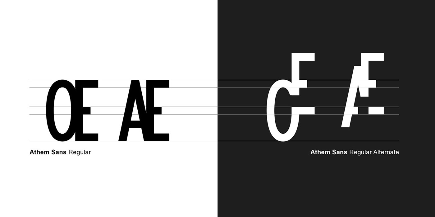 visual identity typography   book Paris athem Website