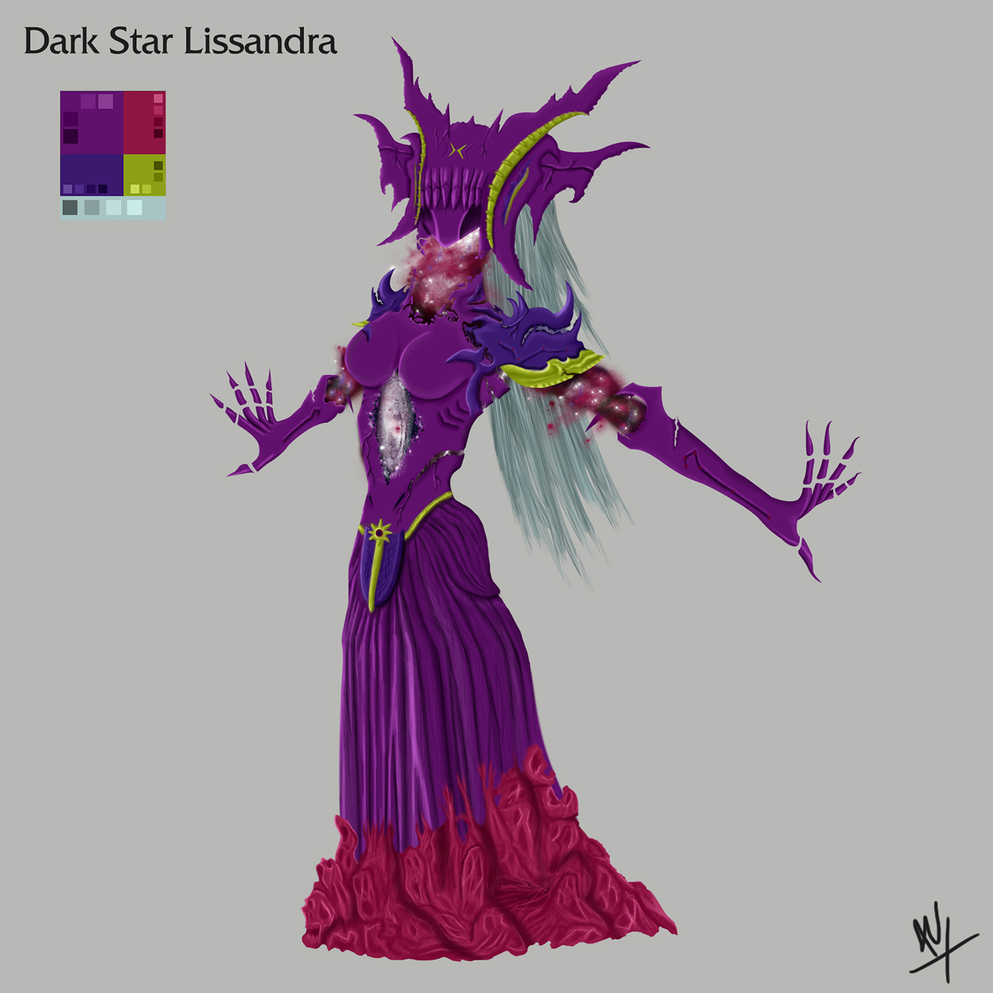 Lissandra league of legends Estrella oscura