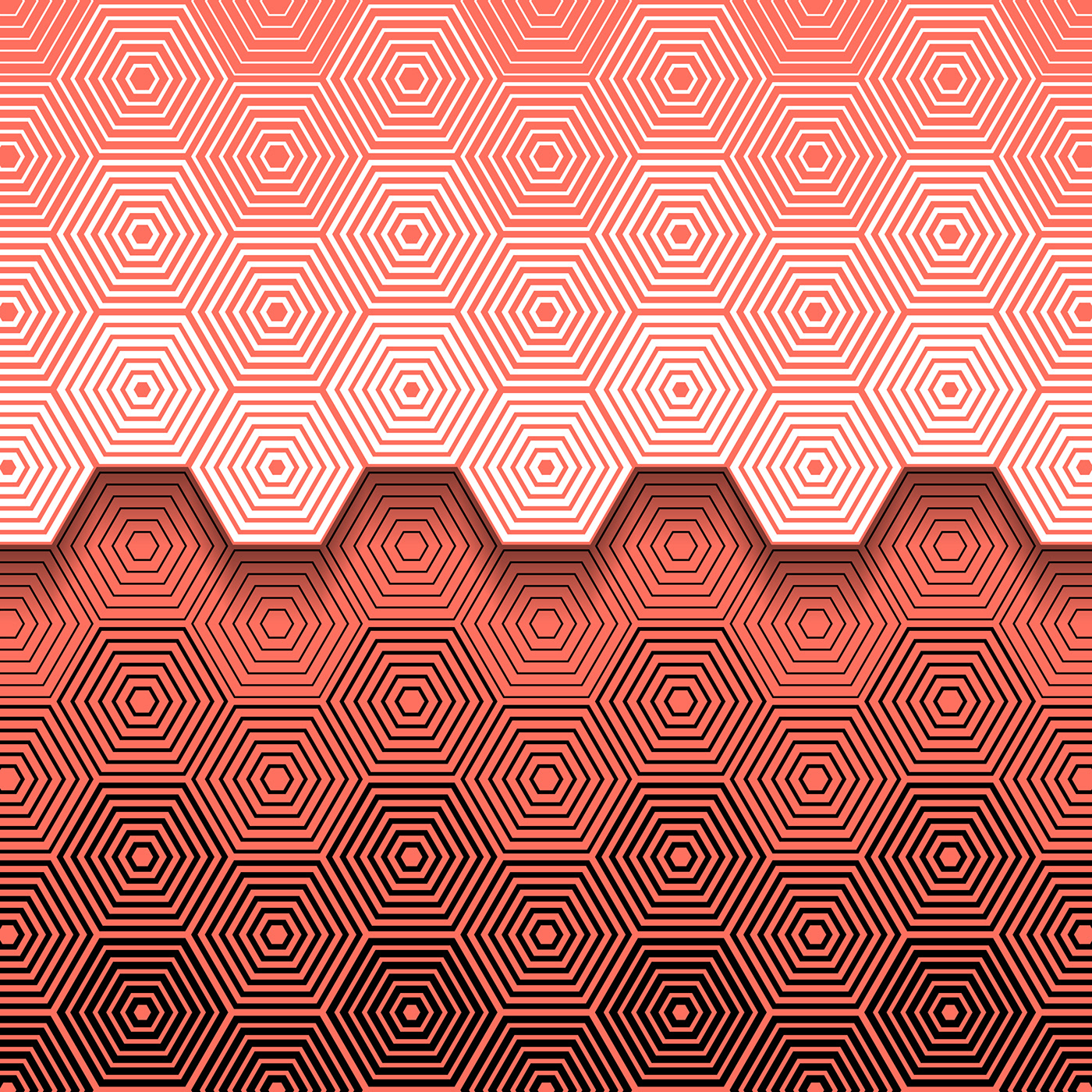 coral pantone vector Illustrator