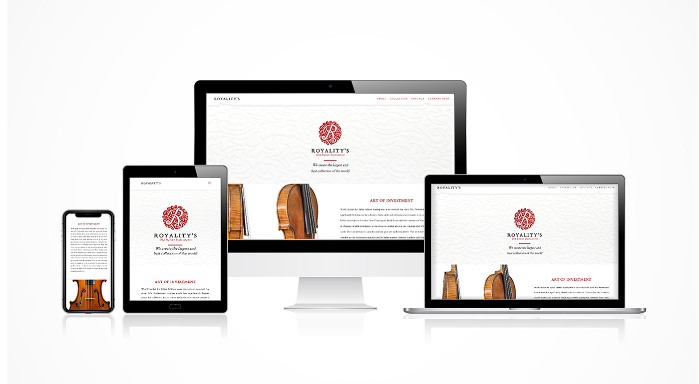 17th Art Dealer branding  Century graphic design  identyfikacja instruments stradivari Violin visual ID