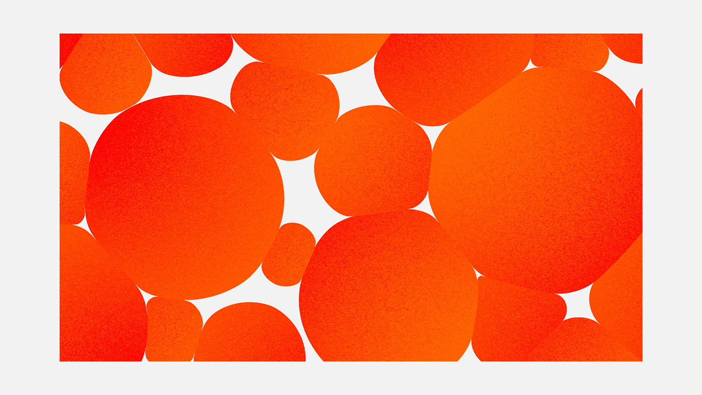 motion graphics softbody art direction  art personal Jens reel kinetic orange