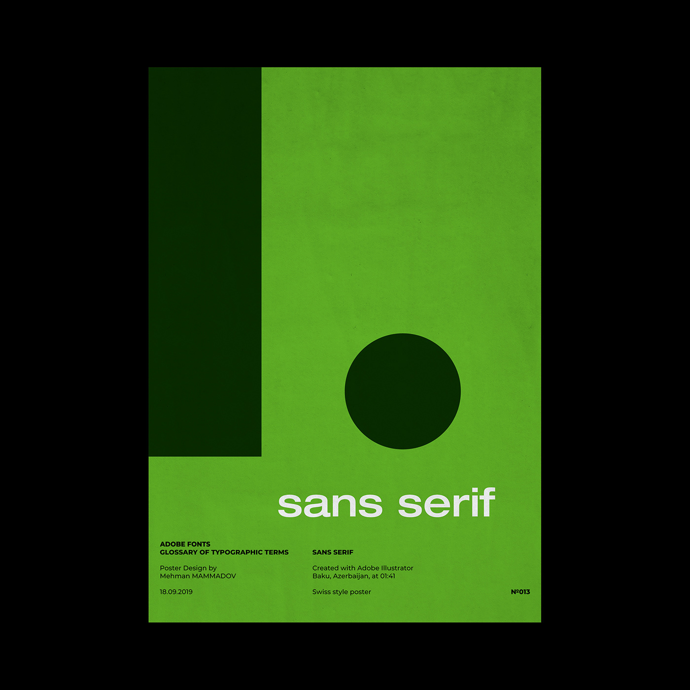 adobefonts typography   terms swiss poster Style color symbol Switzerland Behance