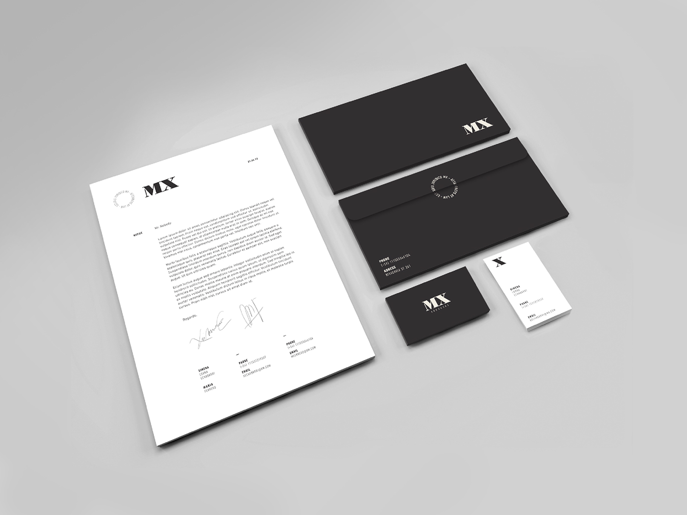 brand logo black and white law identity icons Business Cards stationary clean Website identidad Attorneys at law mx