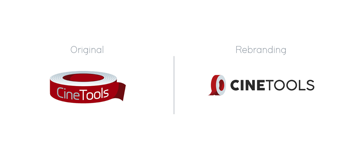 branding  cinetools logo rebranding