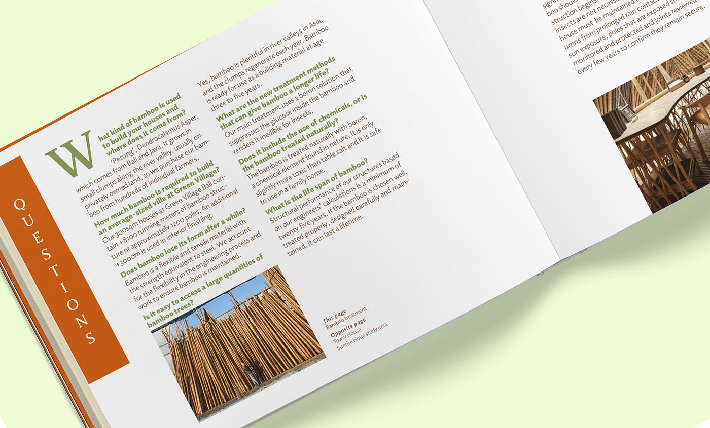 bali bamboo catalogdesign graphic design  Ibuku InDesign Layout printdesign publishing   typography  
