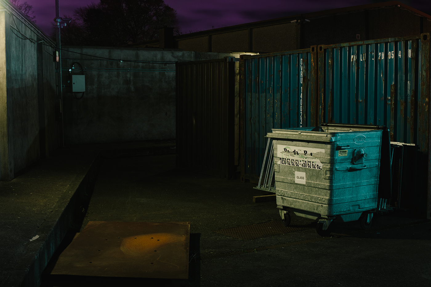 night photography adobe lightroom surreal dublin Ireland future noir cinematography