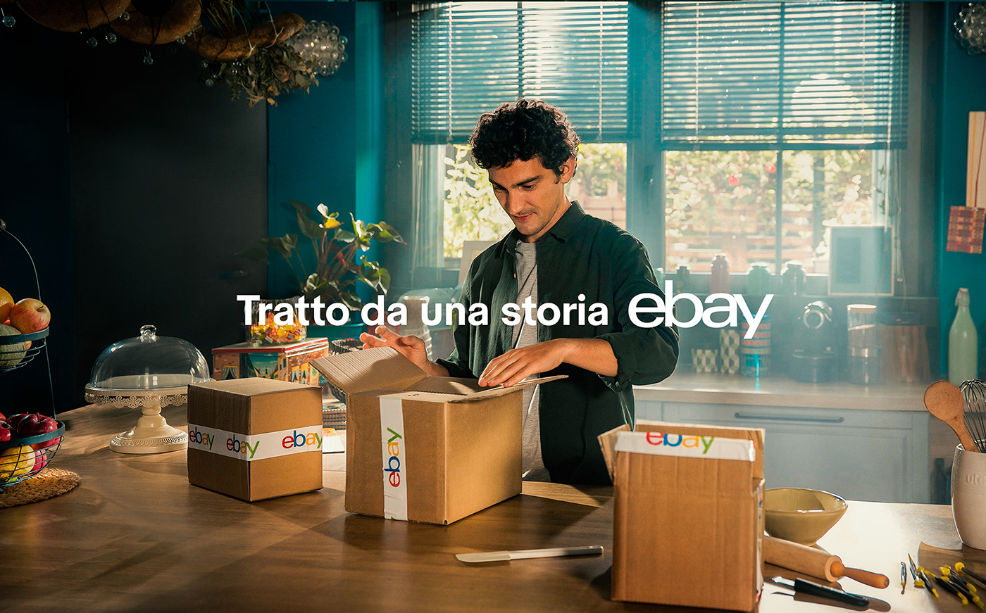 Advertising  eBay story ads billboard campaign commercial dude zapiola