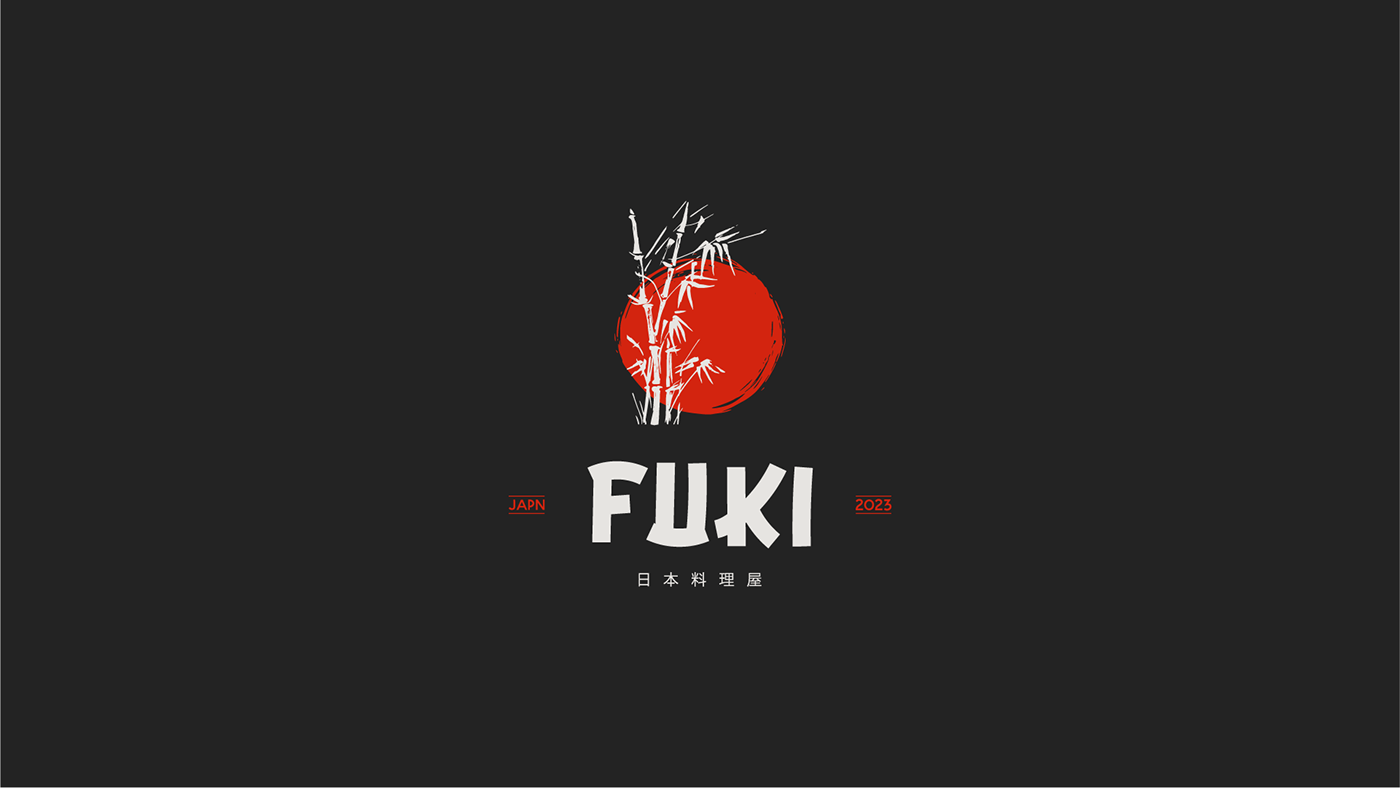 brand japanese food Logo Design restaurant visual identity traditional japan japanese tipografia tipography