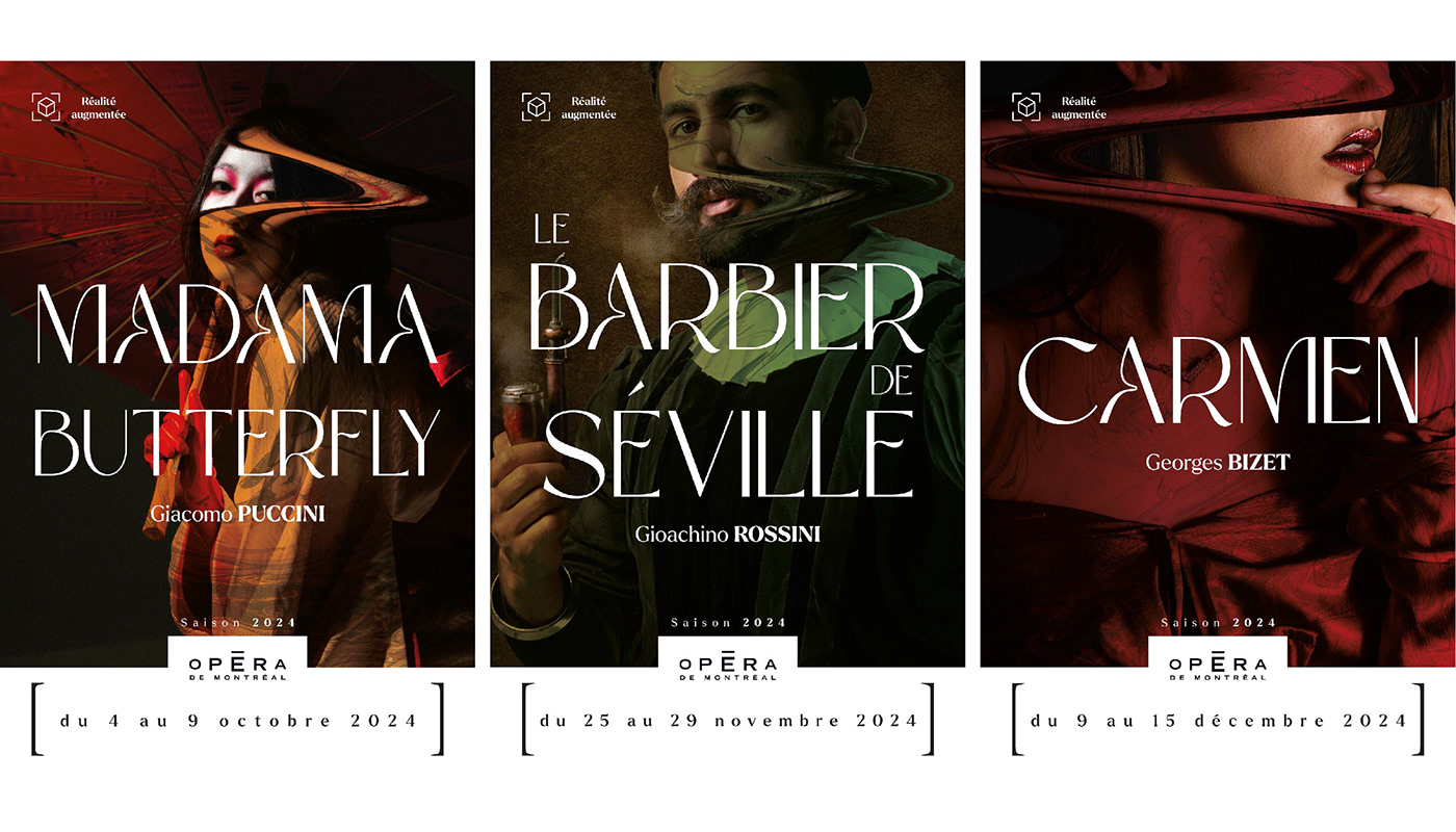 graphic design  posters opera Poster Design