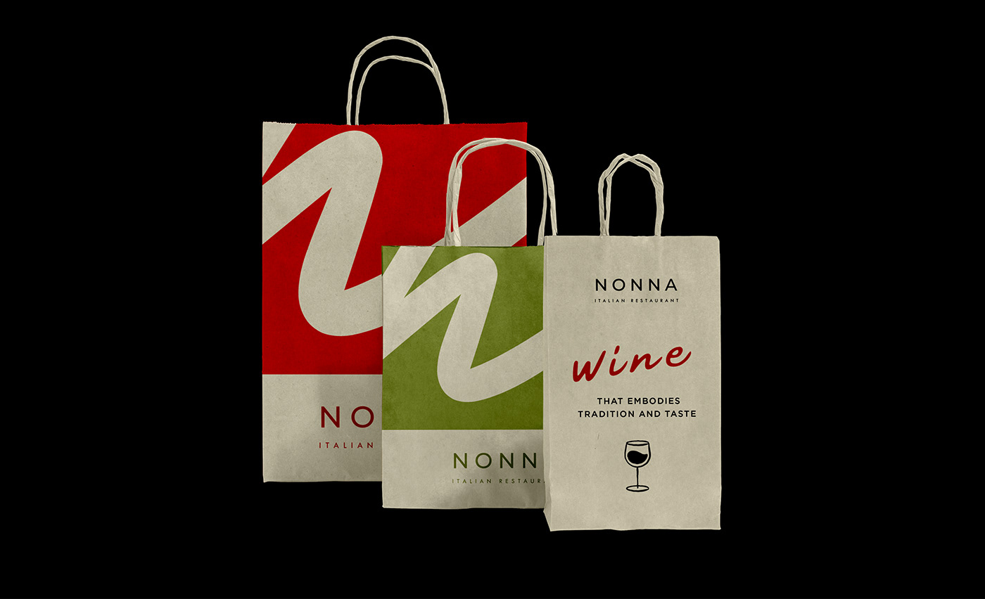 brand identity restaurant italian Restaurant Branding illustrations menu poster wine Pasta logo