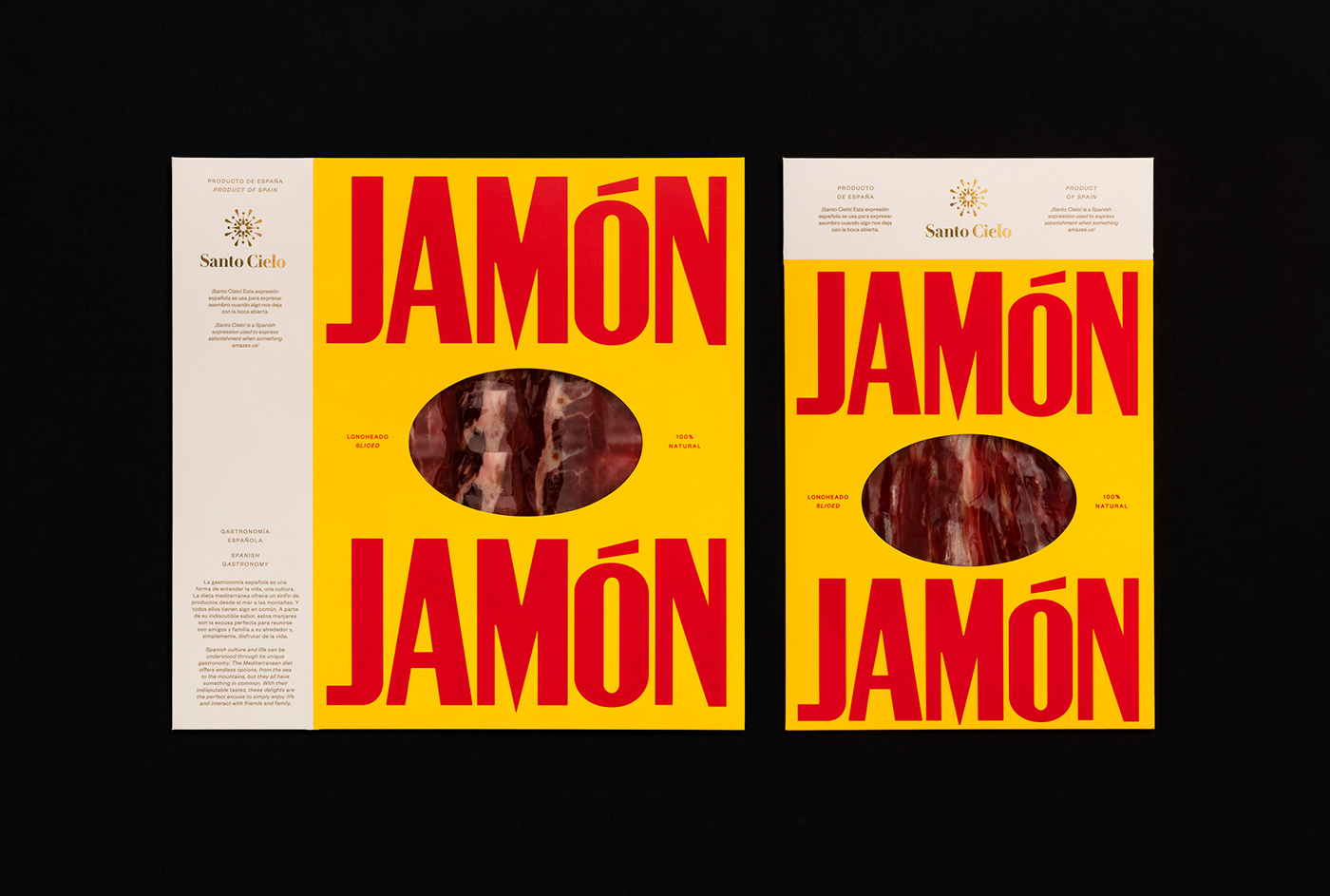china españa Food  gastronomy ham jamon Packaging spain typography  