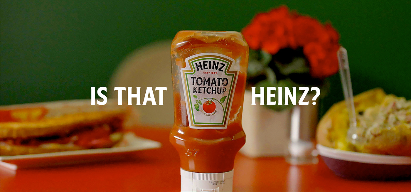 heinz Packaging ketchup ISTHATHEINZ red color graphic design  marketing   Experience Cannes