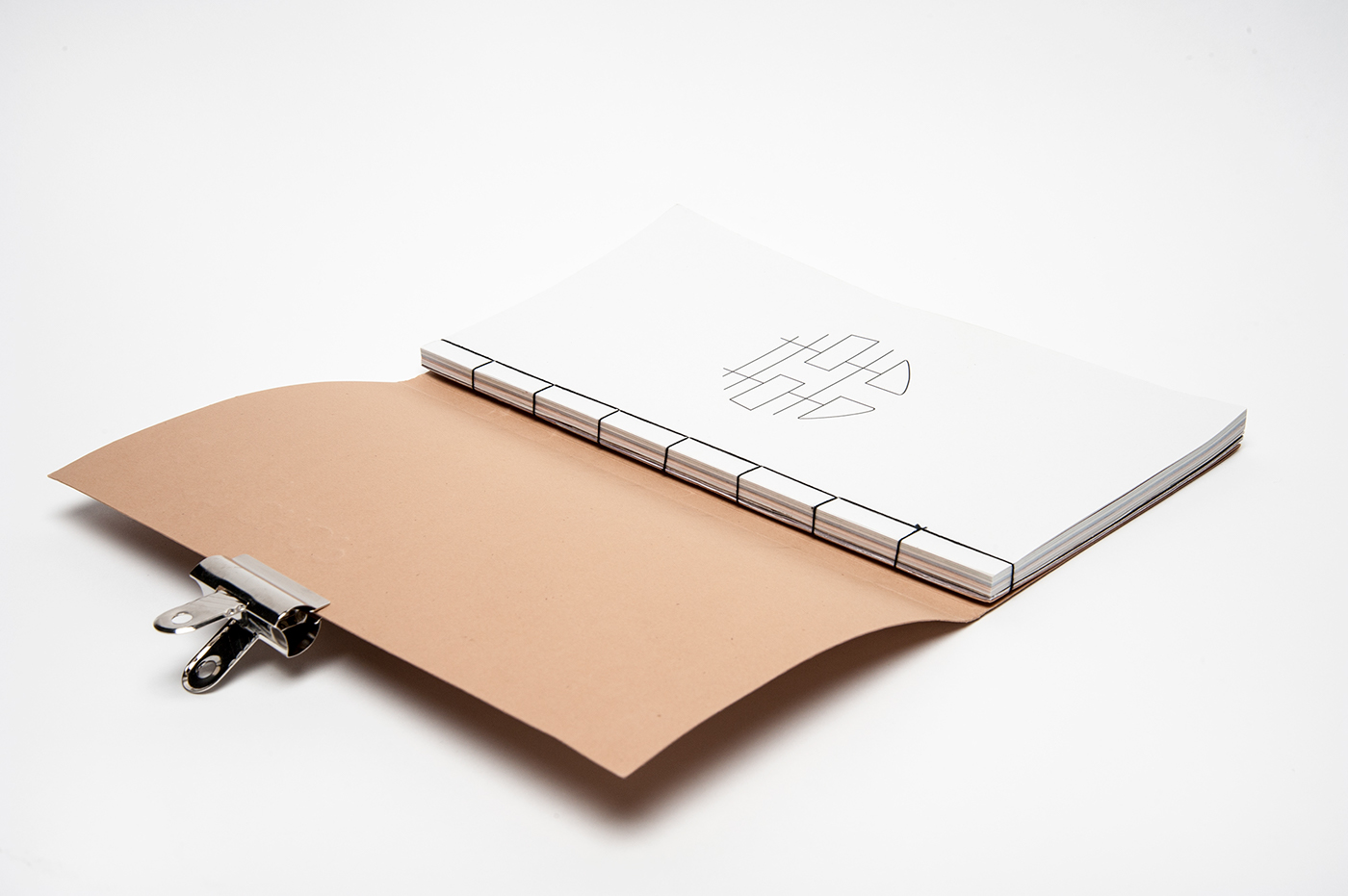 graphic design editorial chopsticks book binding