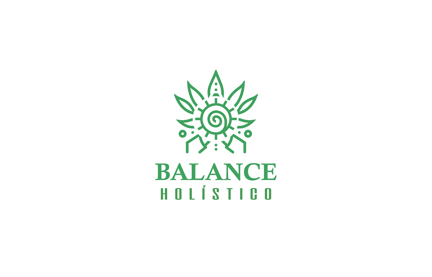 Diseño logotipo naturista