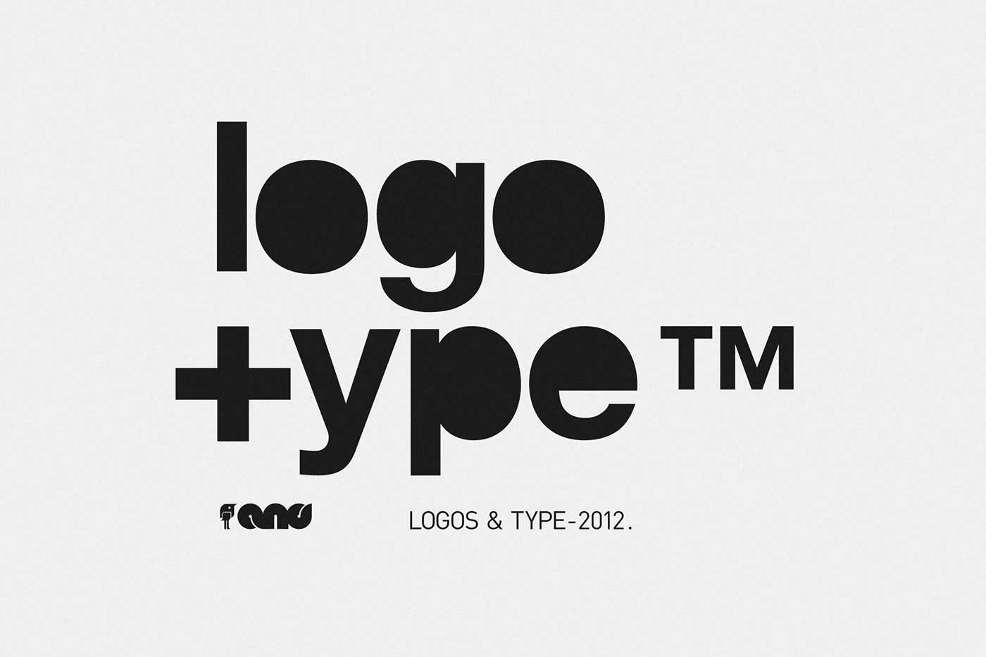 logo Custom Lettering trademark hand made type