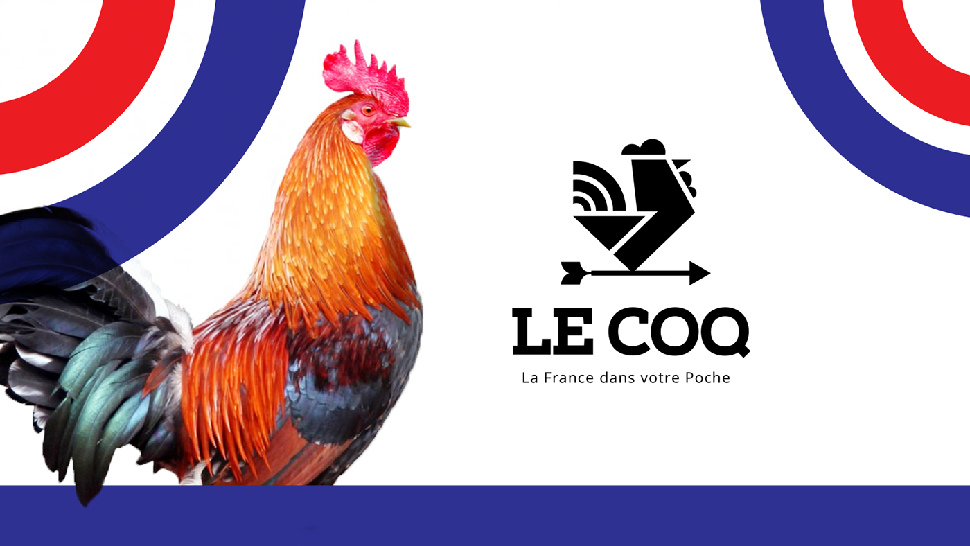 logo design brand mark marque Le Coq Français france