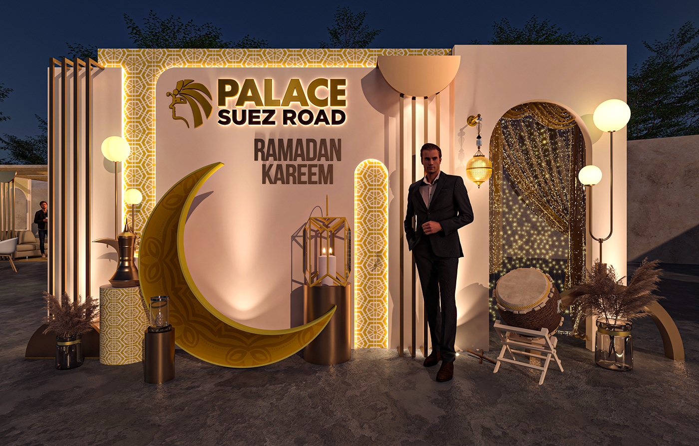 Advertising  brand identity ceramic cleopatra Event festival islamic ramadan ramadan kareem real estate