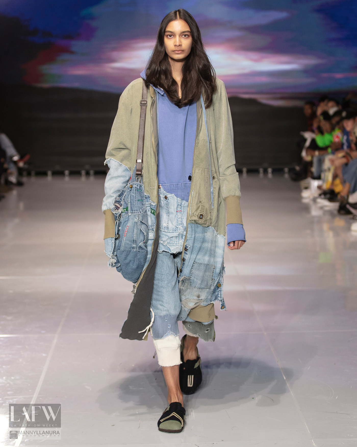 Fashion  fashion week lafashionweek Los Angeles Mannyllanura model runway
