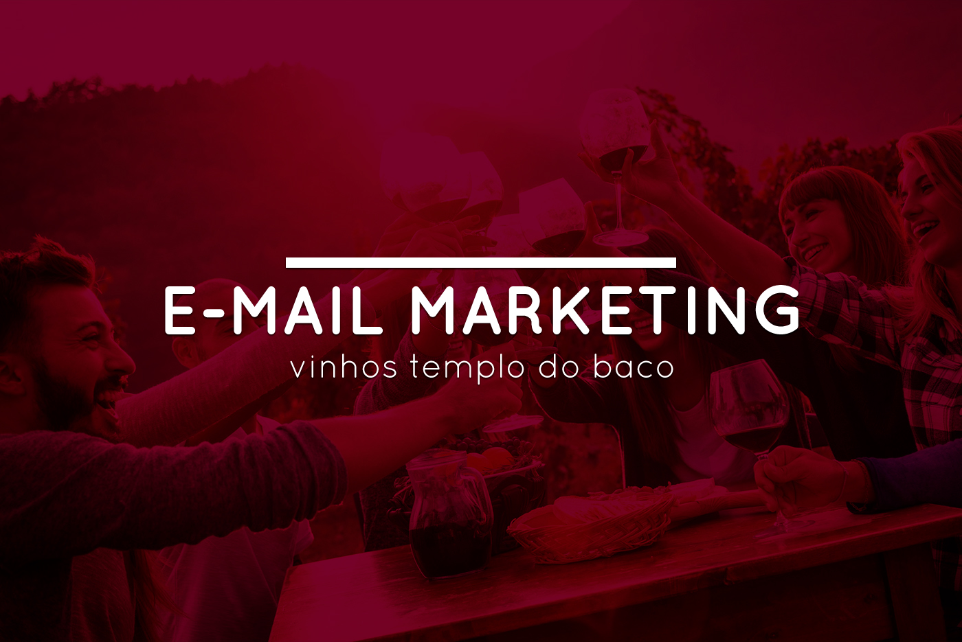 e-mail marketing marketing   wine bottle Image manipulation mailchimp mail