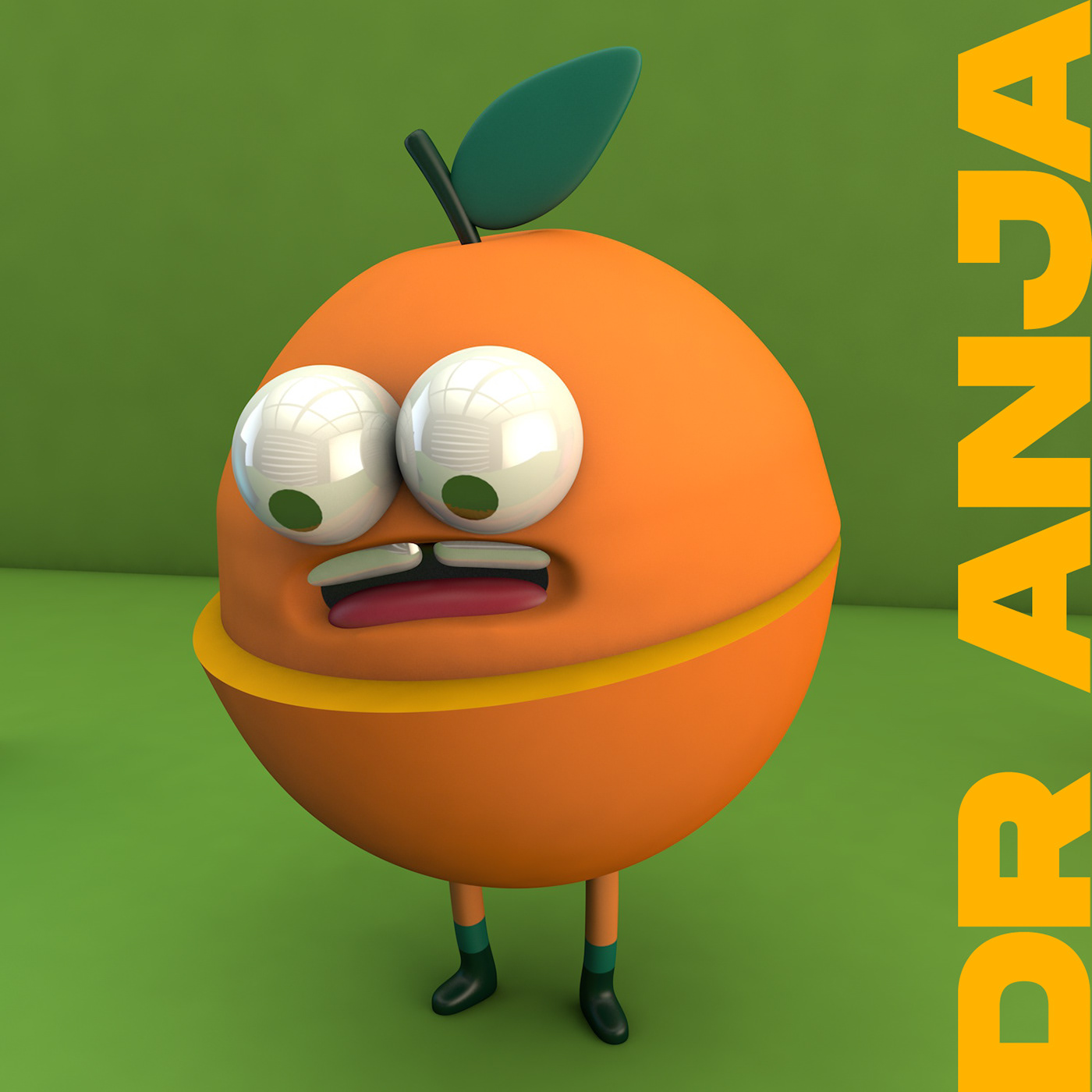 3D 3d animation 3d fruits 3d modeling 3d veggies c4d Character design  cinema4d fruit family veggie family