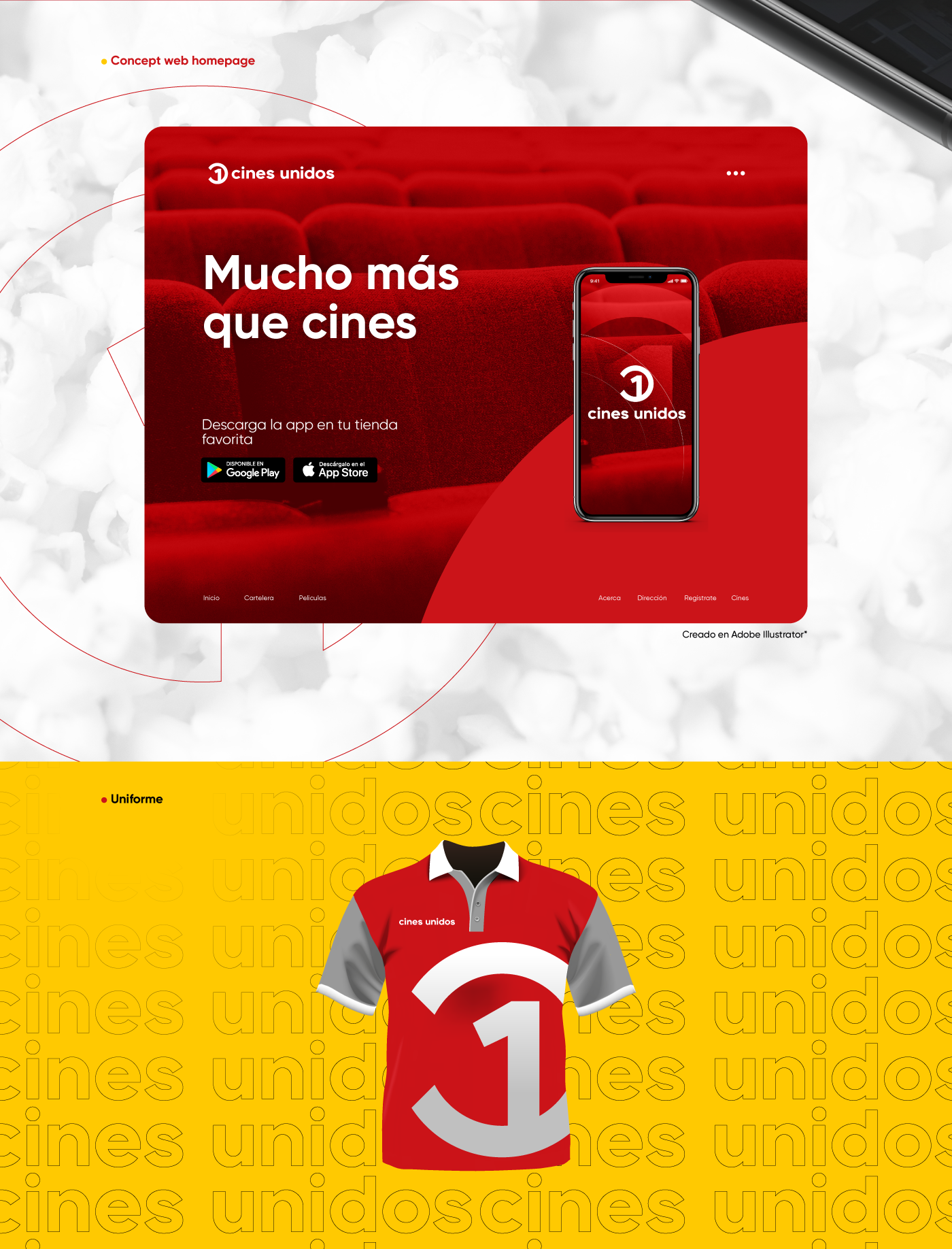 brand concept design graphic guideline rebranding venezuela