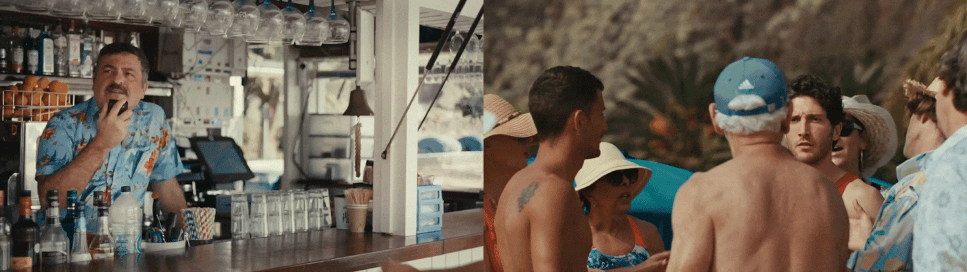 Advertising  emergency short film beach lifeguard migrants sea summer Italy NGO