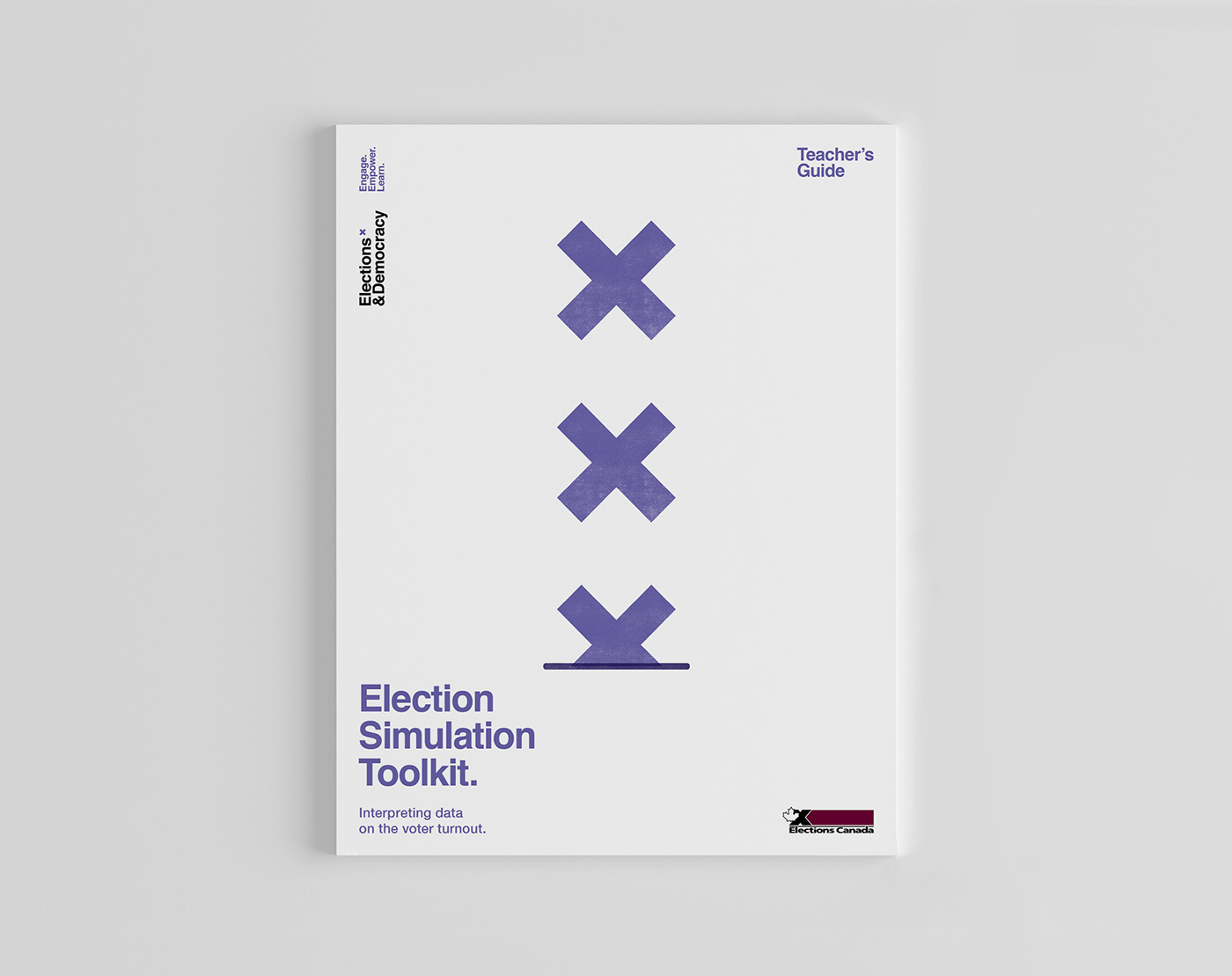 design editorial Layout logo Students swiss design teachers visual identity vote young people
