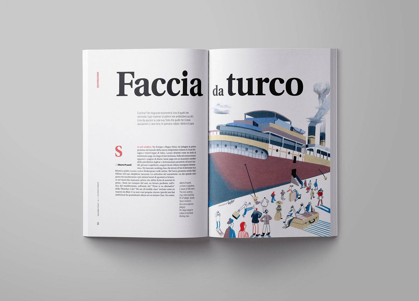 magazine cover editorial design  cover design rivista Jacobin editoria progettazione grafica Creative Direction 