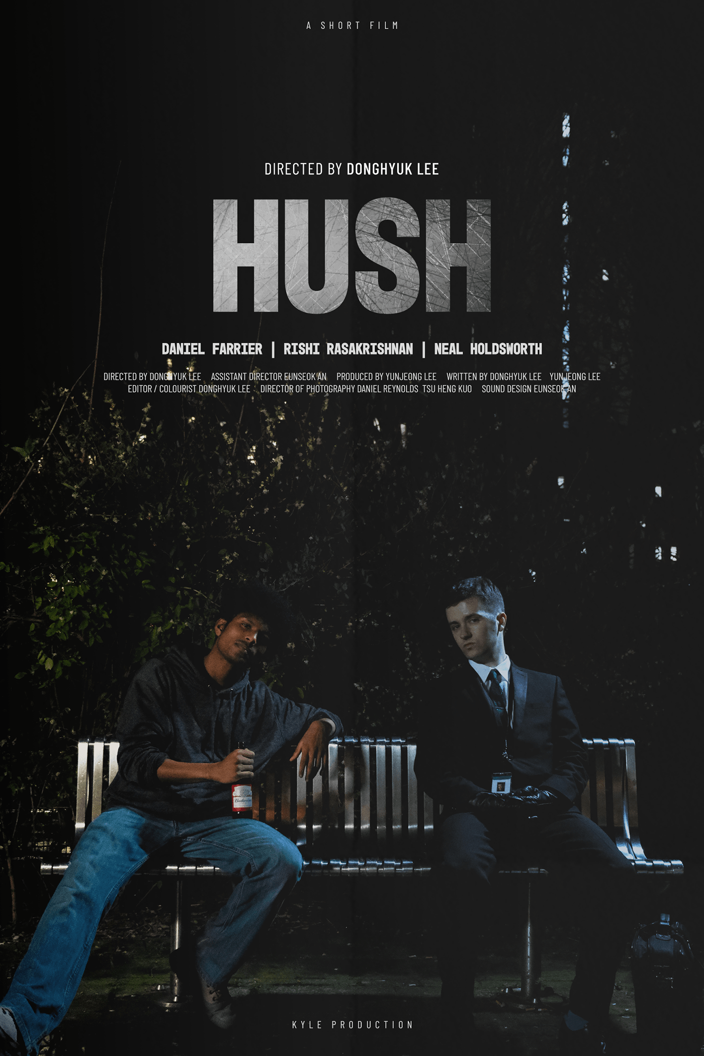 poster Poster Design short film hush
