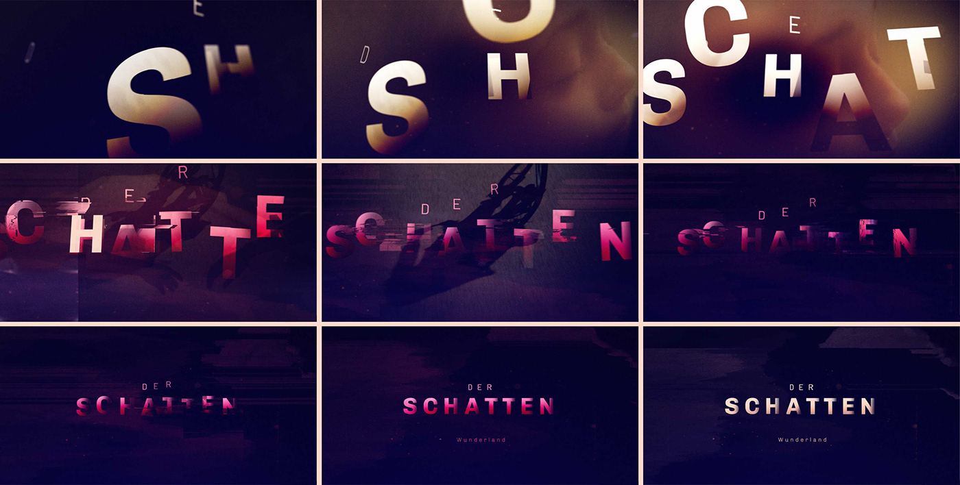 title sequence series tv title design pink
