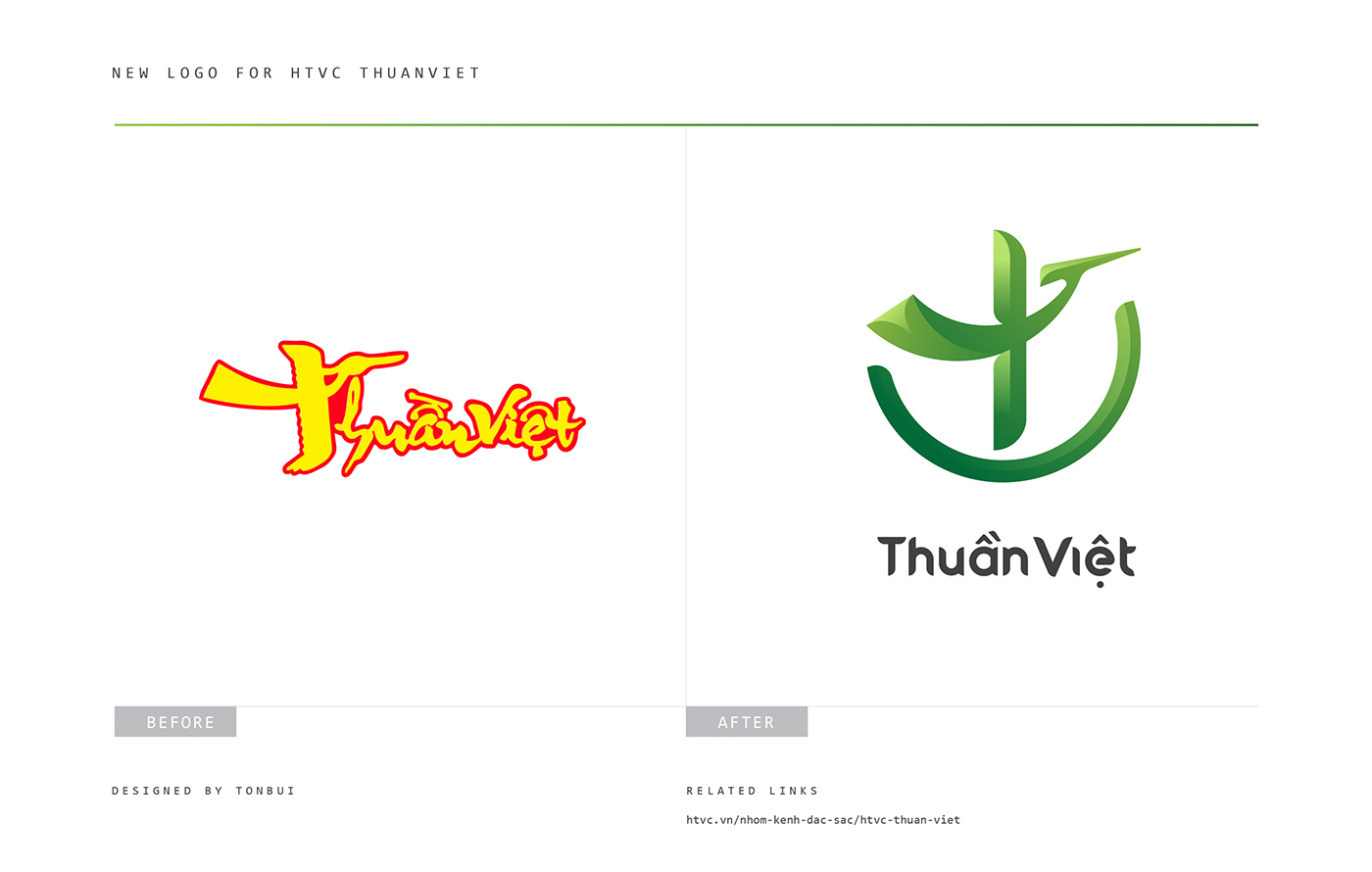 TONbui vietnam design brand typo graphic Channel app