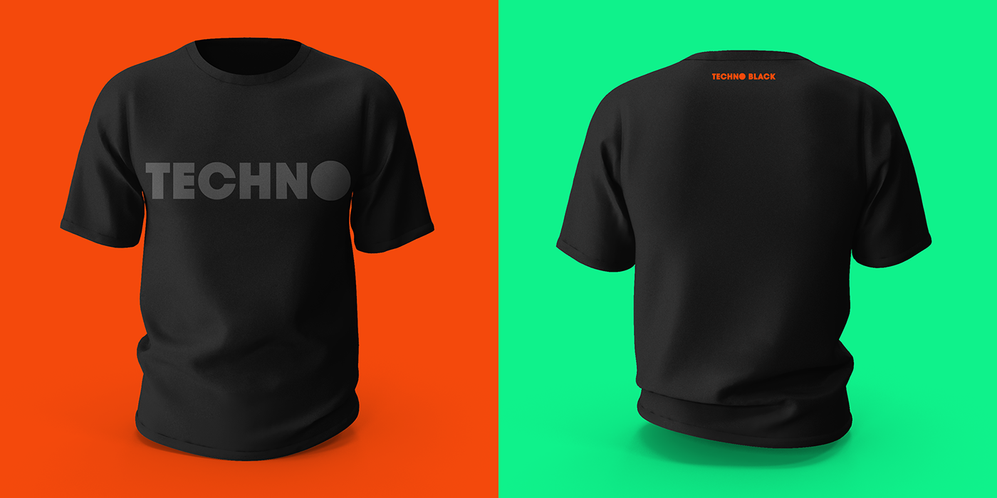 techno rave music merchandise Lomography neon brand identity Logotype spotify lomo