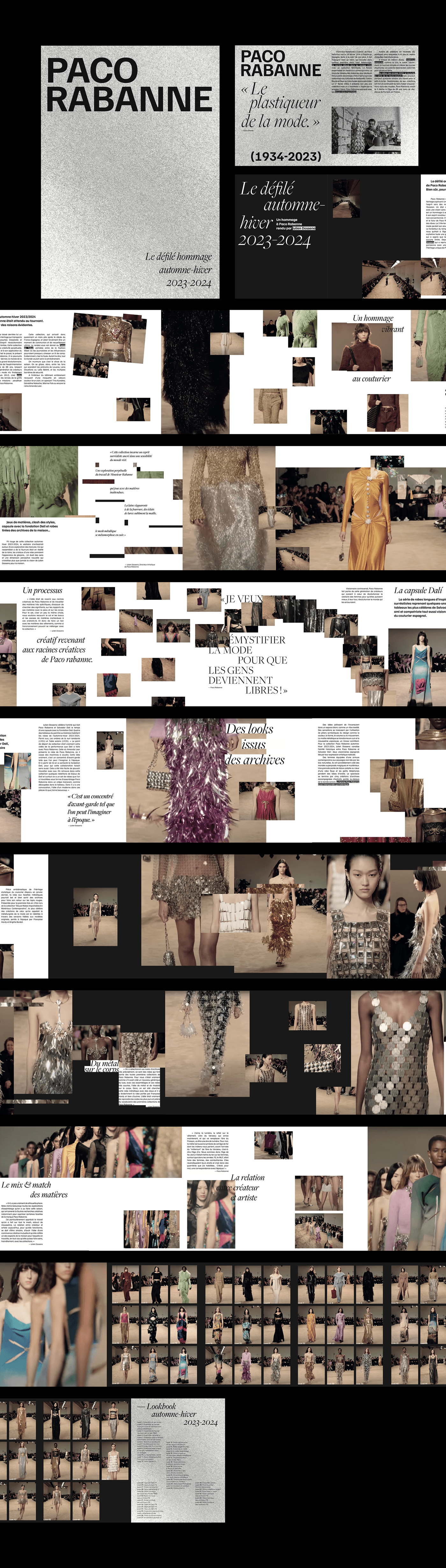Paco Rabanne Fashion  runway Show fashionshow edition collector luxury