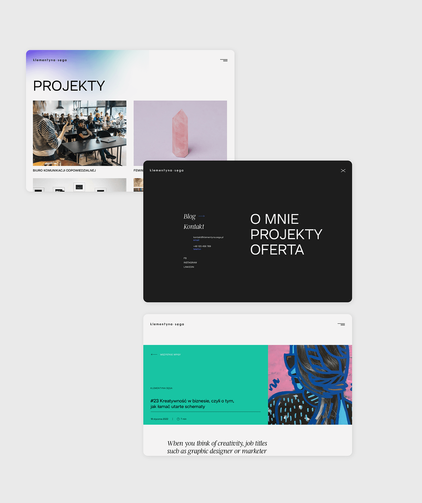 branding  logo Website ui design typography   visual identity Social media post gradient minimal