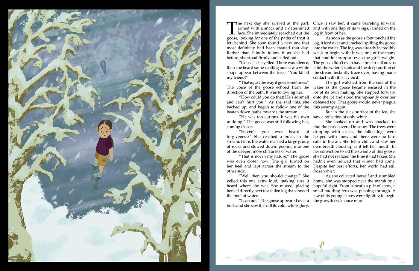 short story writing  book illustrations spot illustration digital illustration